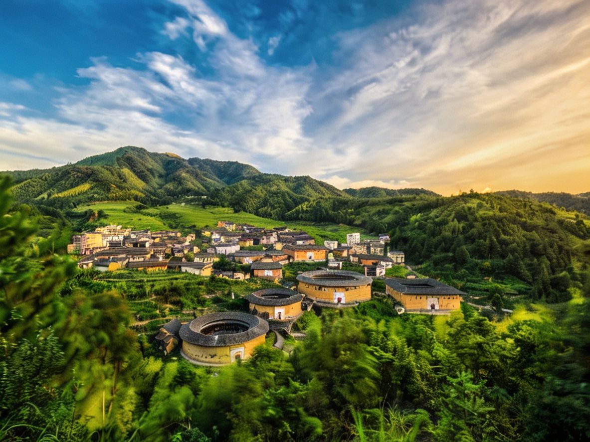 福建土楼风景
